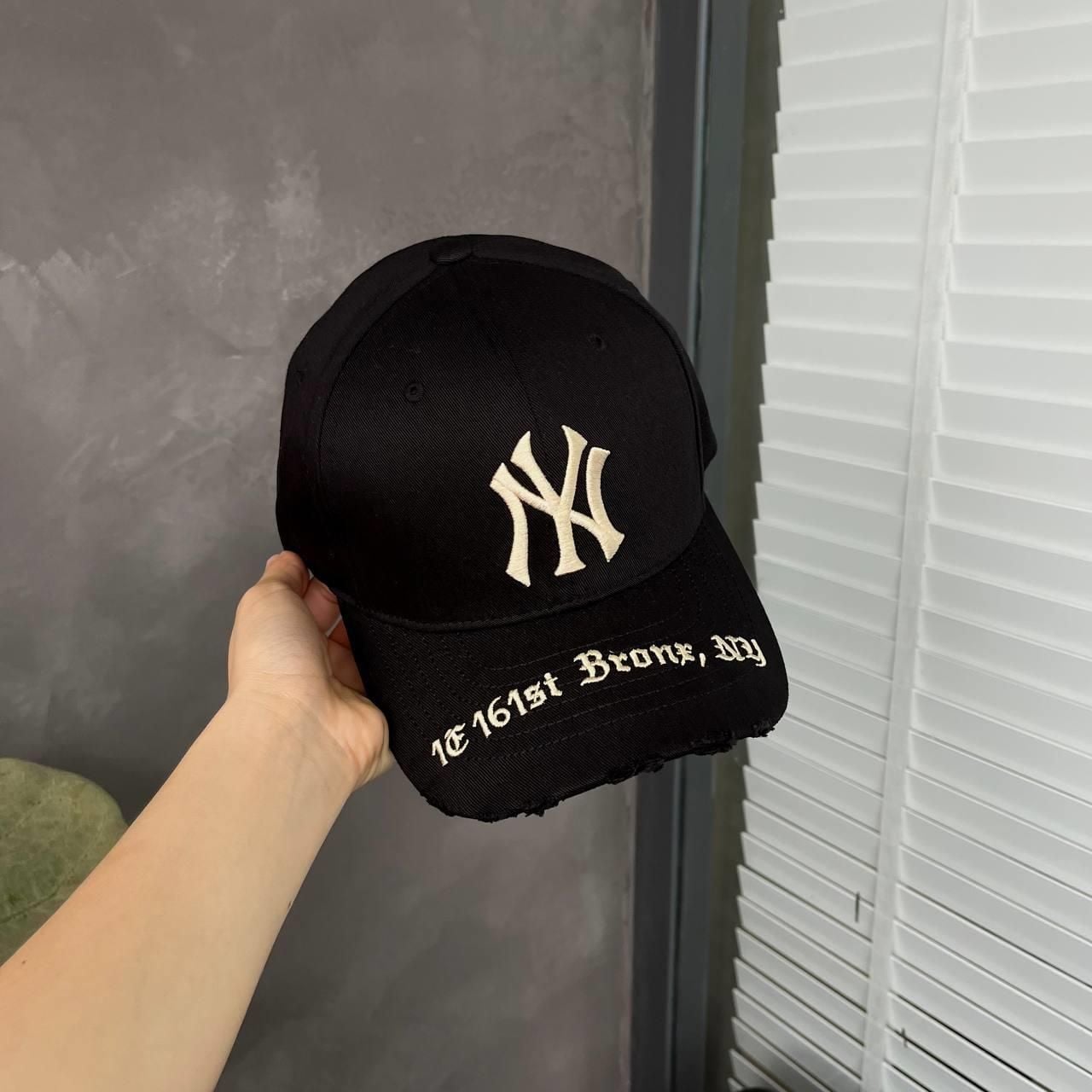  Mũ Nón MLB Gothic Address Structure New York Yankees 3ACPK02N 50BKS 