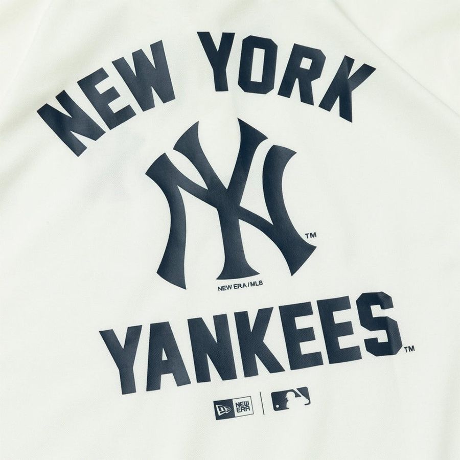  Áo Polo New Era x MLB Apparel New York Yankees 13516807 Màu Trắng  | Fox Sneaker 