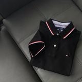  Áo Polo Tommy Hilfiger Premium Pique Slim Fit Black 6800414364 Hàng Chính Hãng 