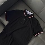  Áo Polo Tommy Hilfiger Premium Pique Slim Fit Black 6800414364 Hàng Chính Hãng 