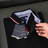  Áo Polo Tommy Hilfiger Premium Pique Slim Fit Black 6800414364 Hàng Chính Hãng 