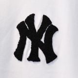  SALE - Áo Thun New Era New York Trắng Logo Thêu Xù 12820132 