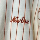  SALE - Áo Thun New Era Sọc Cam | 12845009 Hàng Chính Hãng 