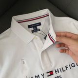  Áo POLO Tommy Regular Fit Bright White  EST 1985 Tommy Hàng Chính Hãng 
