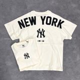  Áo Thun New Era New York Yankees Over Size Kem | 13516729 Hàng Chính Hãng 