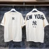  Áo Thun New Era New York Yankees Over Size Kem | 13516729 Hàng Chính Hãng 