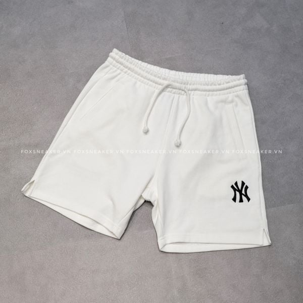  Quần Short New Era X MLB Logo Ny Trắng | 13546539 Hàng Chính Hãng 