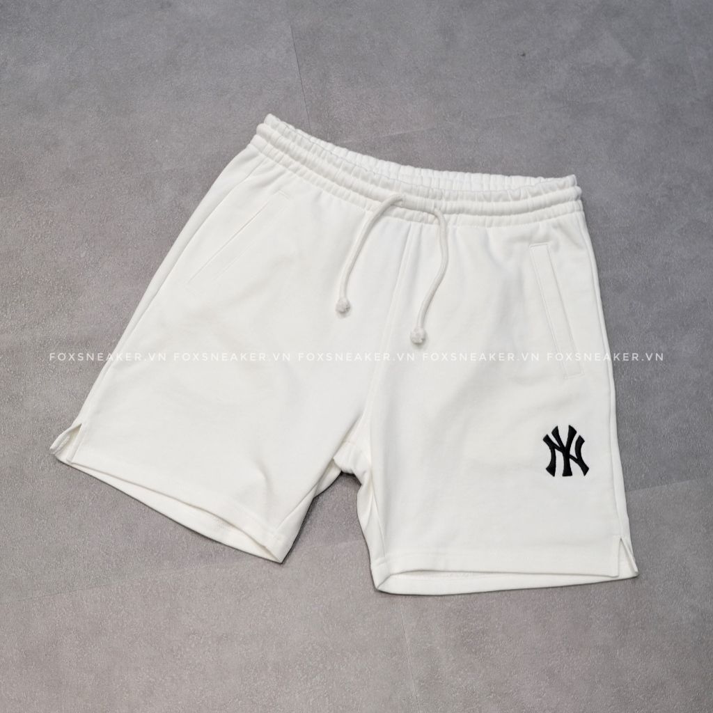  Quần Short New Era X MLB Logo Ny Trắng | 13546539 Hàng Chính Hãng 