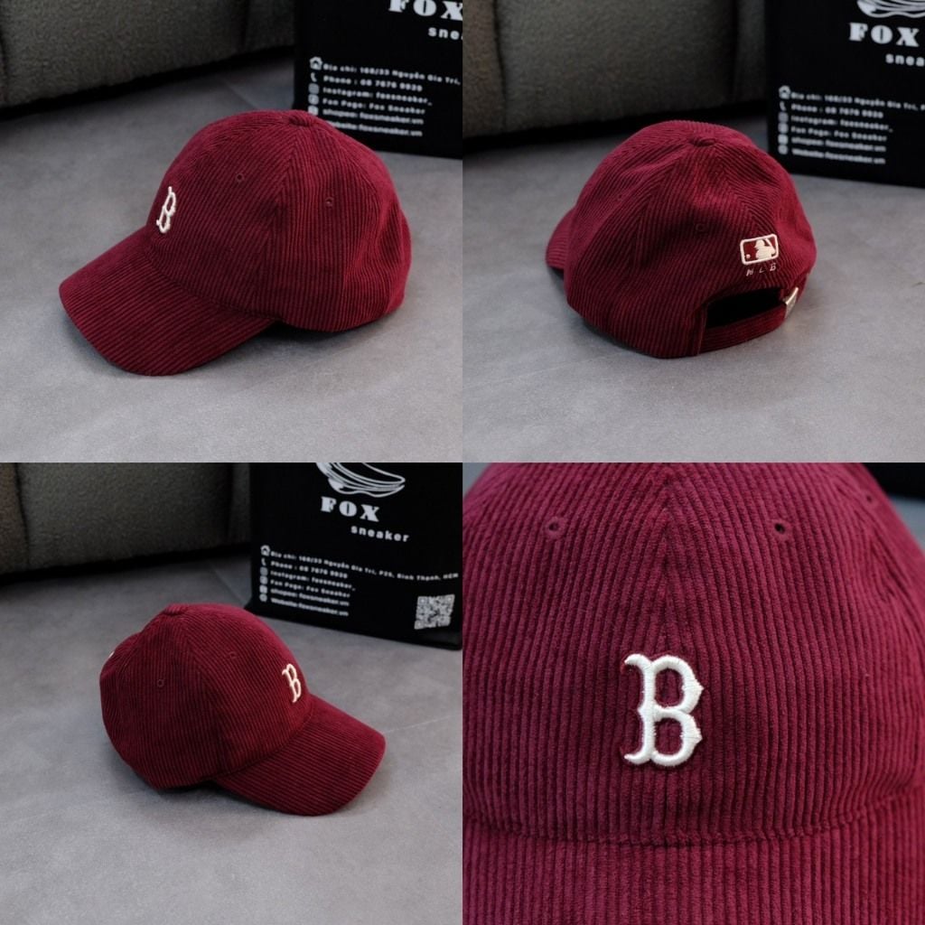  Mũ Nón MLB Nhung Tăm Hàng Chính Hãng 