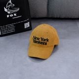  Mũ Nón MLB Nhung Tăm Hàng Chính Hãng 