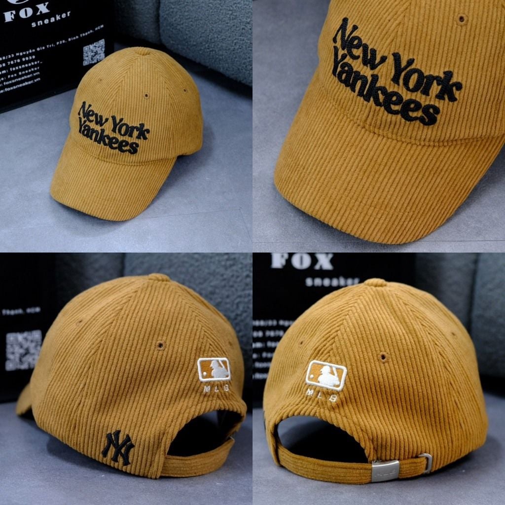  Mũ Nón MLB Nhung Tăm Hàng Chính Hãng 