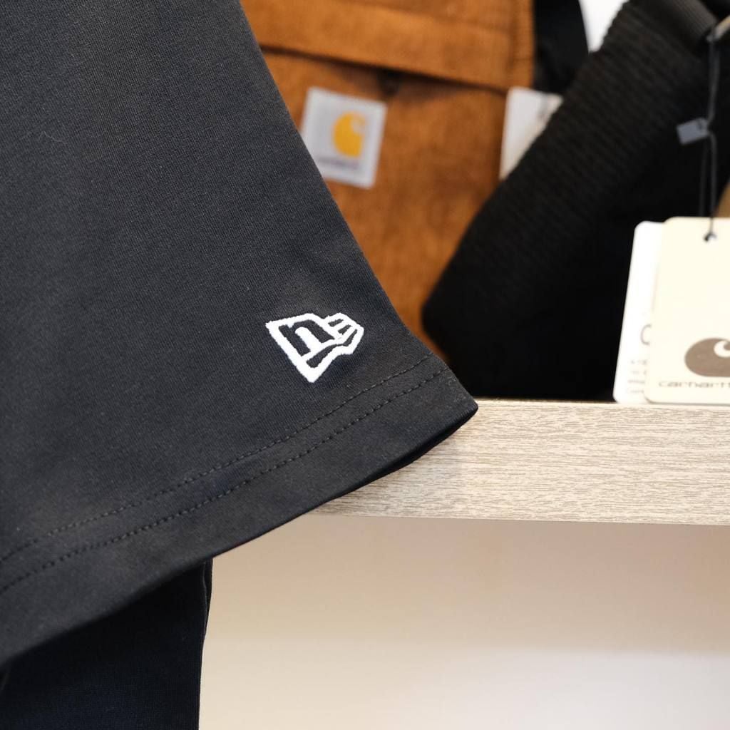  SALE - Áo Thun New Era Ny Đen Logo Half Đen | 13215191 Hàng Chính Hãng 