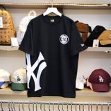  SALE - Áo Thun New Era Ny Đen Logo Half Đen | 13215191 Hàng Chính Hãng 