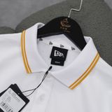  Áo Polo New Era Ny Trắng Viền Vàng | 12306849 Hàng Chính Hãng 