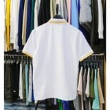  Áo Polo New Era Ny Trắng Viền Vàng | 12306849 Hàng Chính Hãng 