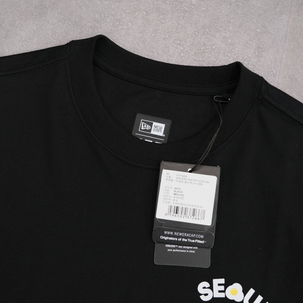  Áo New Era Seoul Đen Hàng Chính Hãng CODE: 12715200 | Fox Sneaker 