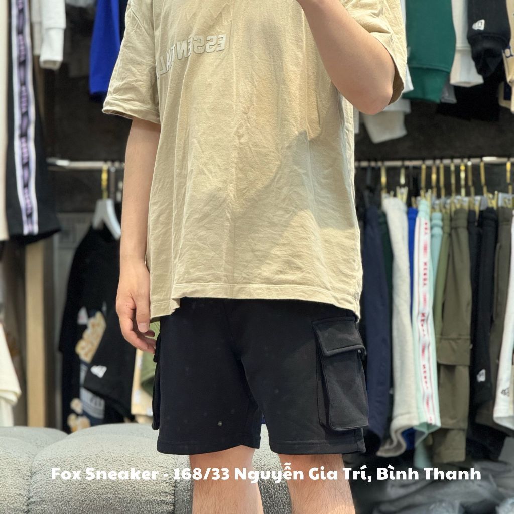  Quần Short New Era Túi Hộp Màu Đen | 60332267 Hàng Chính Hãng 