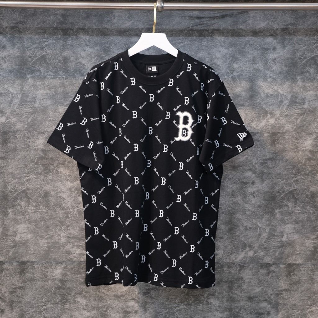  SALE - Áo Thun New Era B Mono Đen | 13573979 Hàng Chính Hãng 