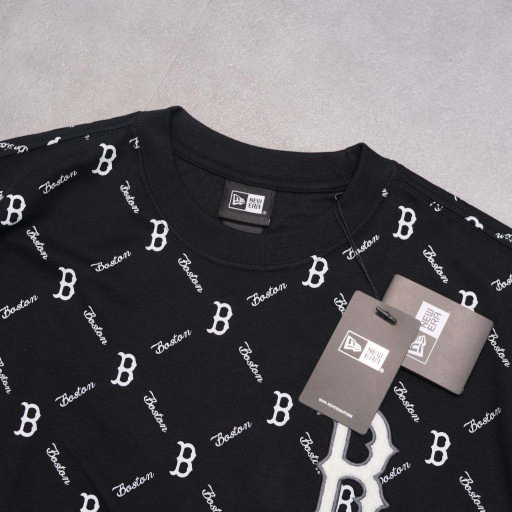  SALE - Áo Thun New Era B Mono Đen | 13573979 Hàng Chính Hãng 