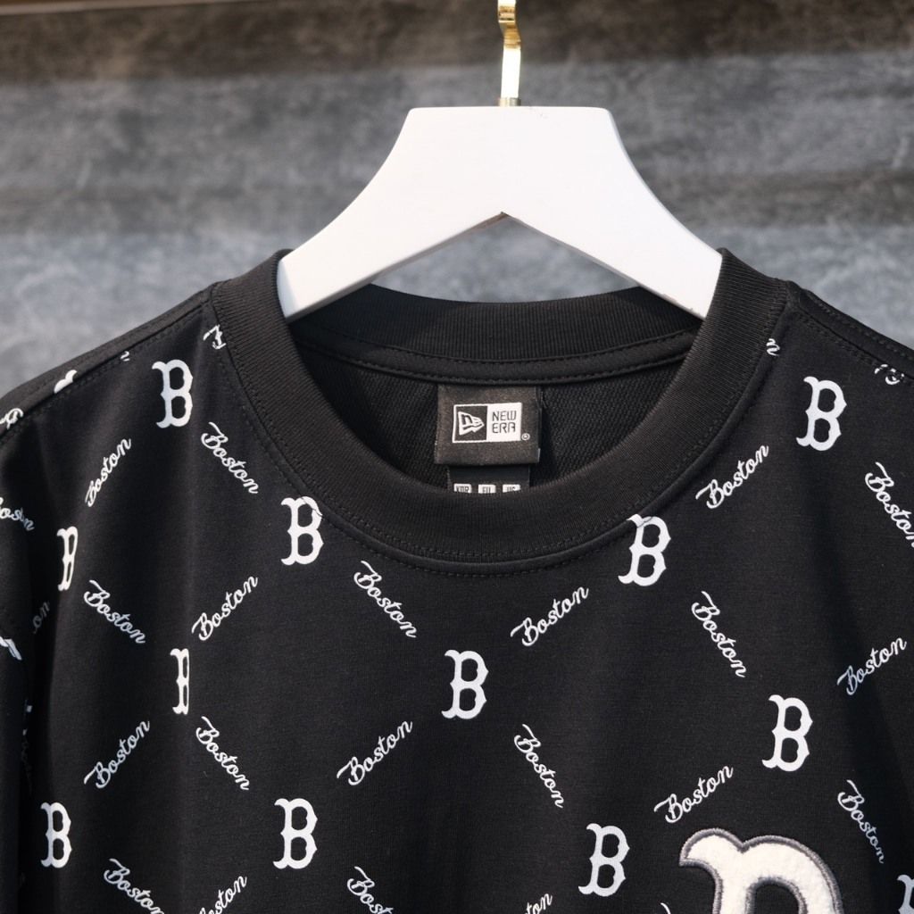  SALE - Áo Thun New Era B Mono Đen | 13573979 Hàng Chính Hãng 