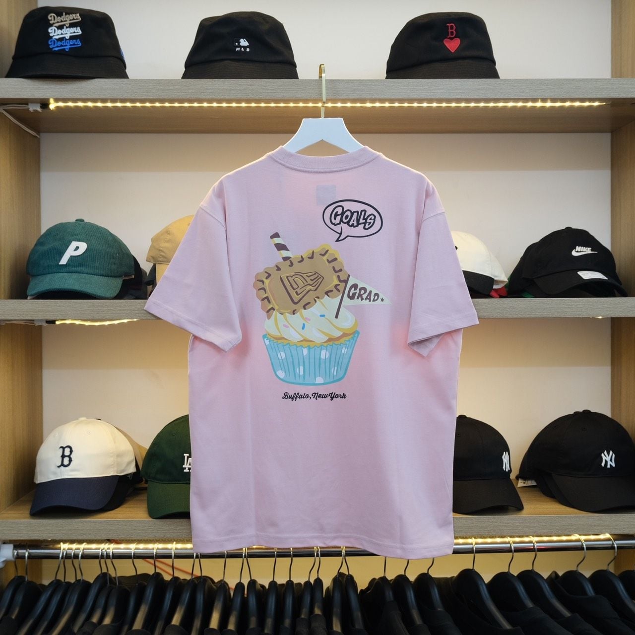  Áo Thun New Era Summer Multi-Color Pink | 13718805 Hàng Chính Hãng 