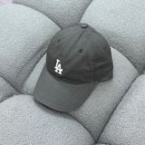  Nón MLB Logo La Màu Xám Logo Nhỏ | 3ACP7701N-07CGS Hàng Chính Hãng 