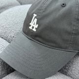  Nón MLB Logo La Màu Xám Logo Nhỏ | 3ACP7701N-07CGS Hàng Chính Hãng 