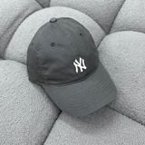  Nón MLB Màu Xám Logo Ny Nhỏ | 3ACP7701N-50CGS Hàng Chính Hãng 