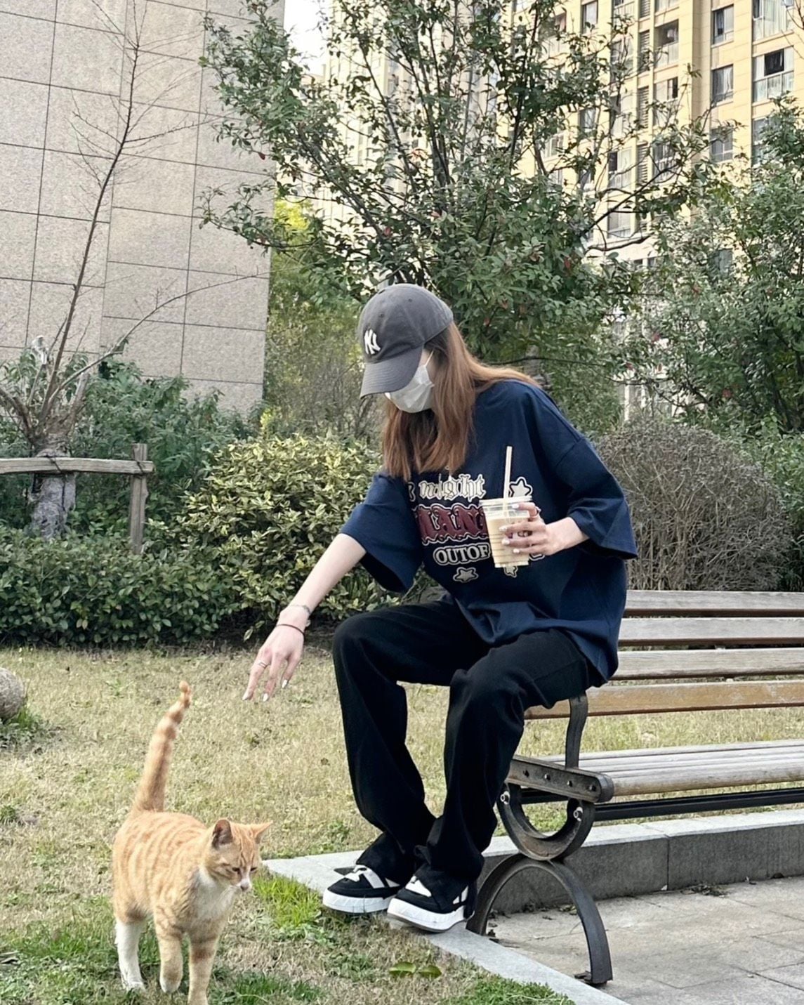  Nón MLB Màu Xám Logo Ny Nhỏ | 3ACP7701N-50CGS Hàng Chính Hãng 