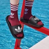  Dép Adidas Cỏ 3 Lá Màu Đen Hàng Chính Hãng CODE: FU8298 