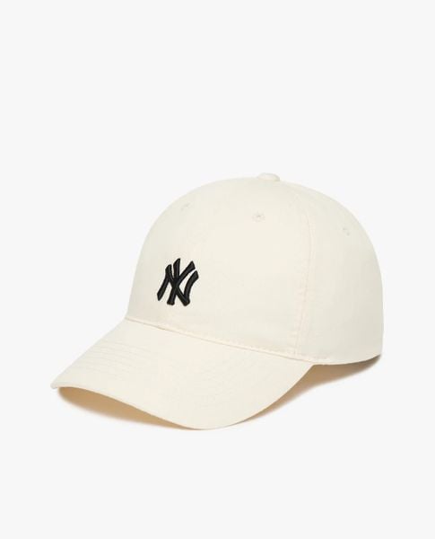  Mũ MLB Rookie Ballcap New York Yankees 3ACP7701N-50IVS Màu Trắng Sữa 
