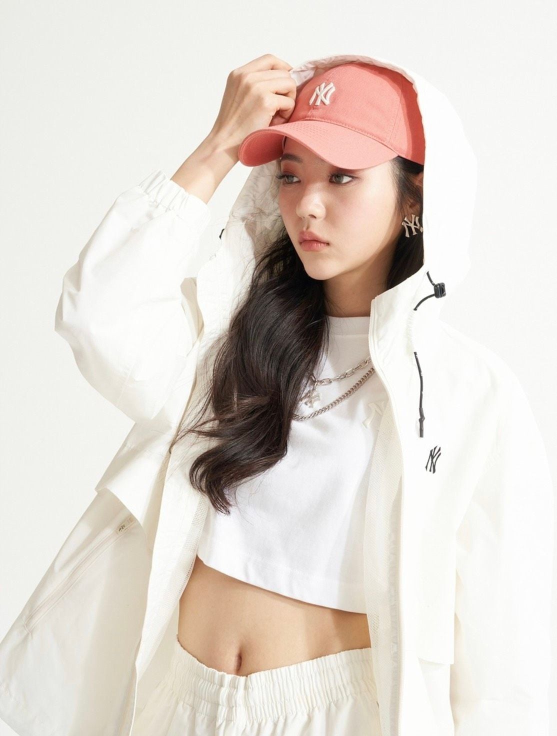  Nón MLB Ny Hồng Hàng Chính Hãng | 3ACP1501N-50PKS 