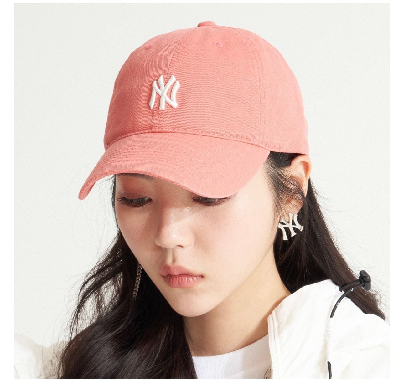  Nón MLB Ny Hồng Hàng Chính Hãng | 3ACP1501N-50PKS 