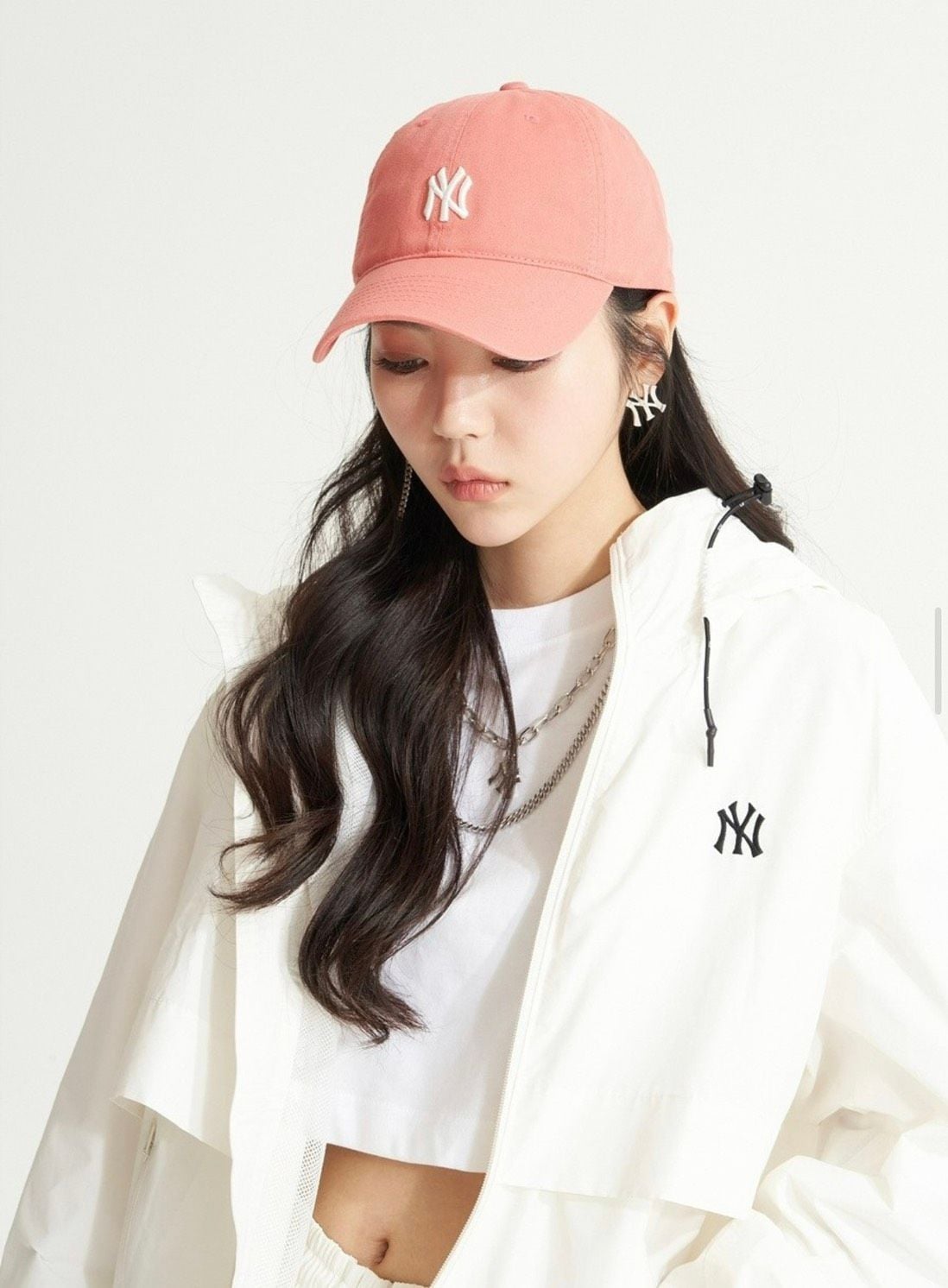  Nón MLB Ny Hồng Hàng Chính Hãng | 3ACP1501N-50PKS 