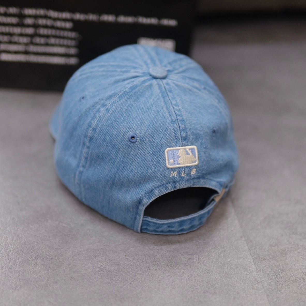  Mũ Nón MLB Denim Ny Logo Tim Hàng Chính Hãng 