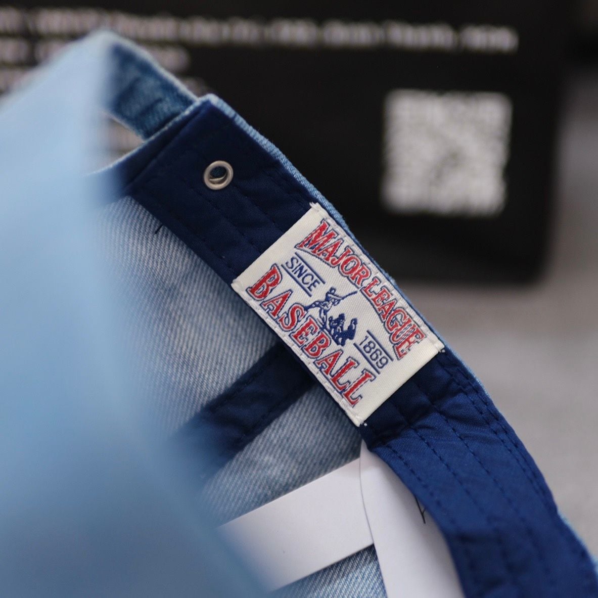  Mũ Nón MLB Denim Ny Logo Tim Hàng Chính Hãng 
