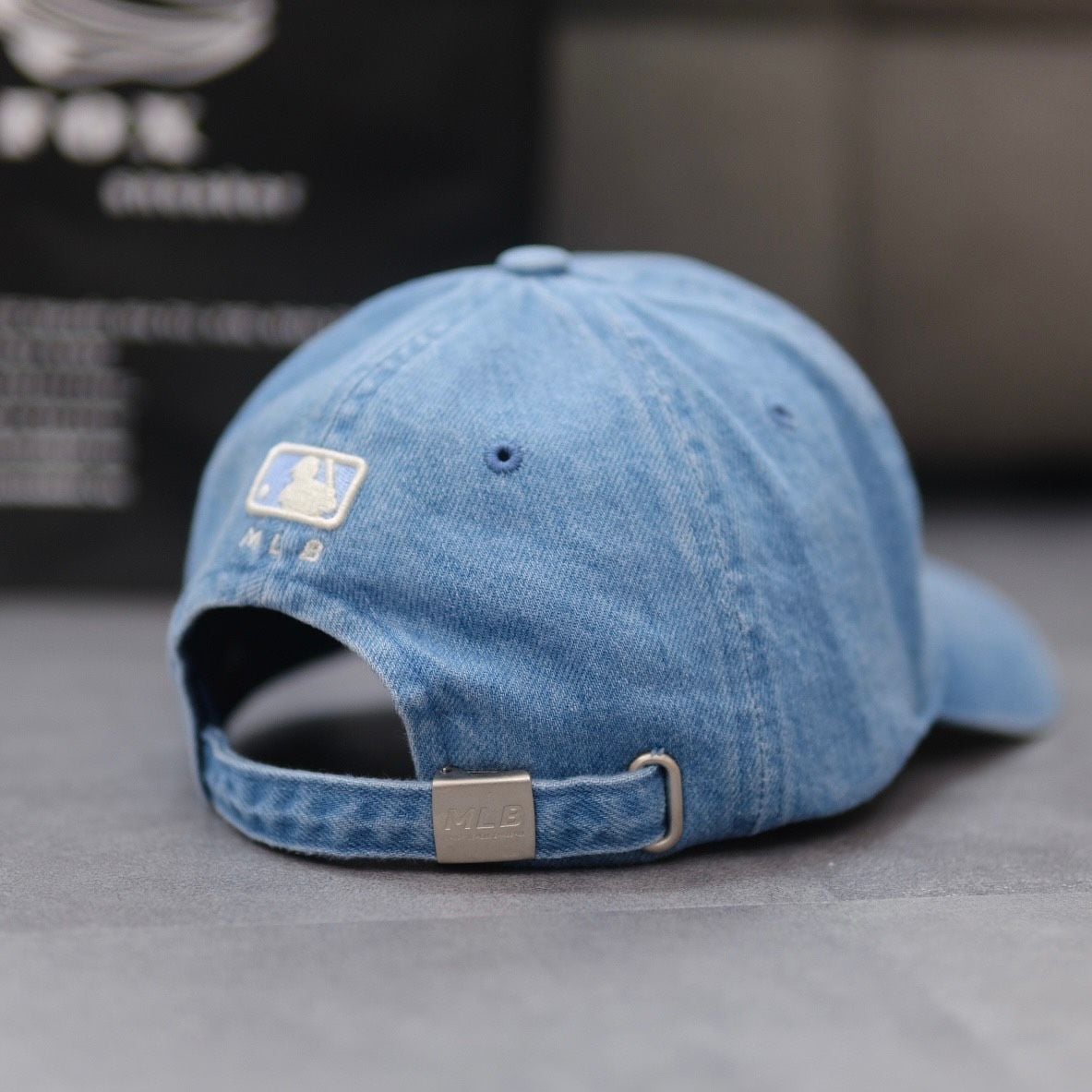  Mũ Nón MLB Denim Ny Logo Tim Hàng Chính Hãng 