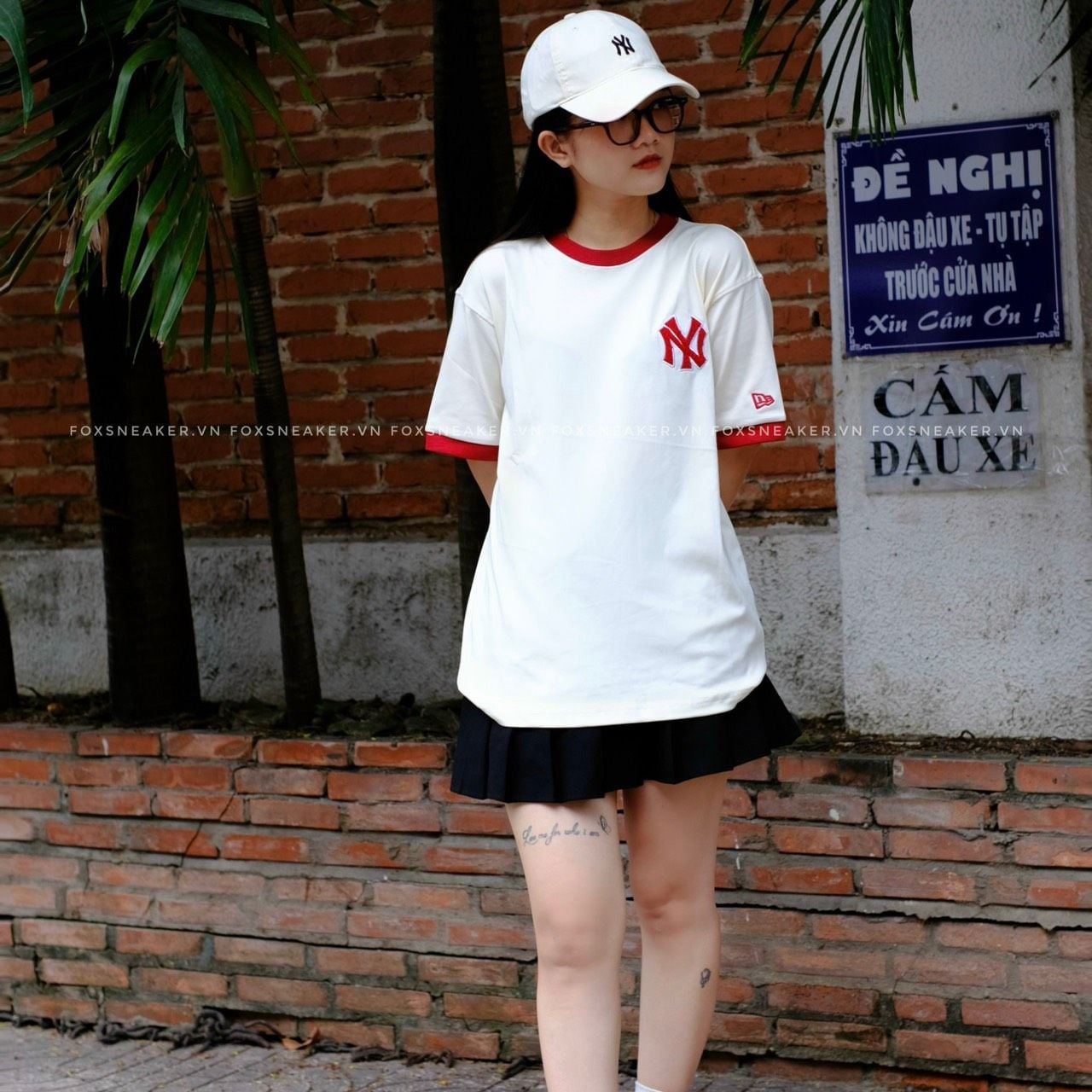  Áo Thun New Era New Ny Kem Bo Đỏ | 13038757 Chính Hãng 