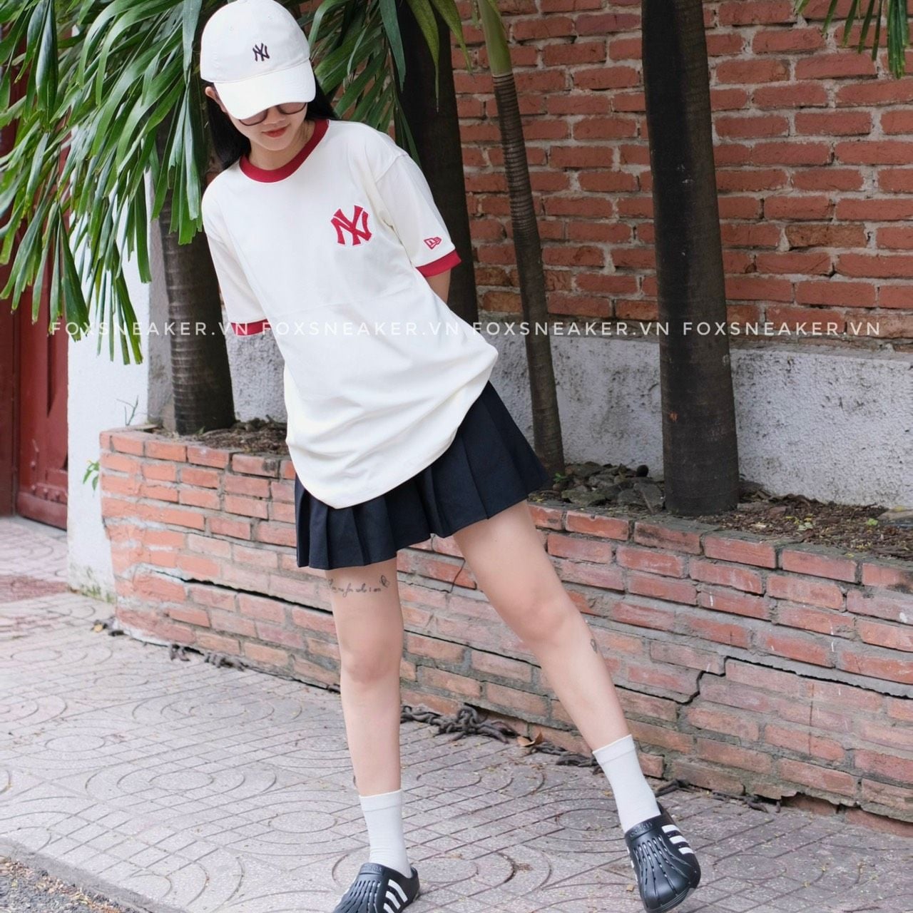  Áo Thun New Era New Ny Kem Bo Đỏ | 13038757 Chính Hãng 