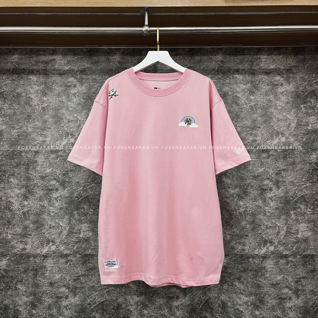  SALE - Áo Thun New Era X MLB Cầu Vồng Xanh | 13280314 Hàng Chính Hãng 