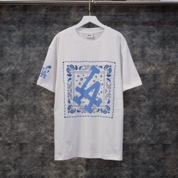  SALE - Áo Thun MLB Hoạ Tiết Paisley Hàng Chính Hãng 