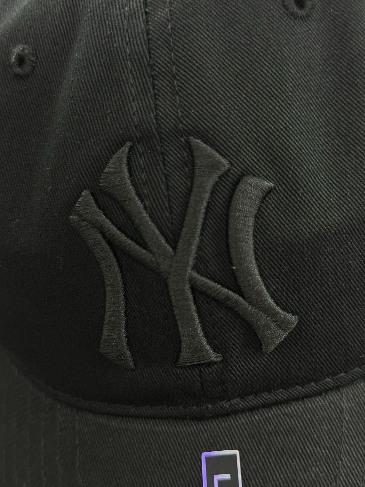  Nón MLB Ny Full Đen | 3ACP5501N Hàng Chính Hãng 