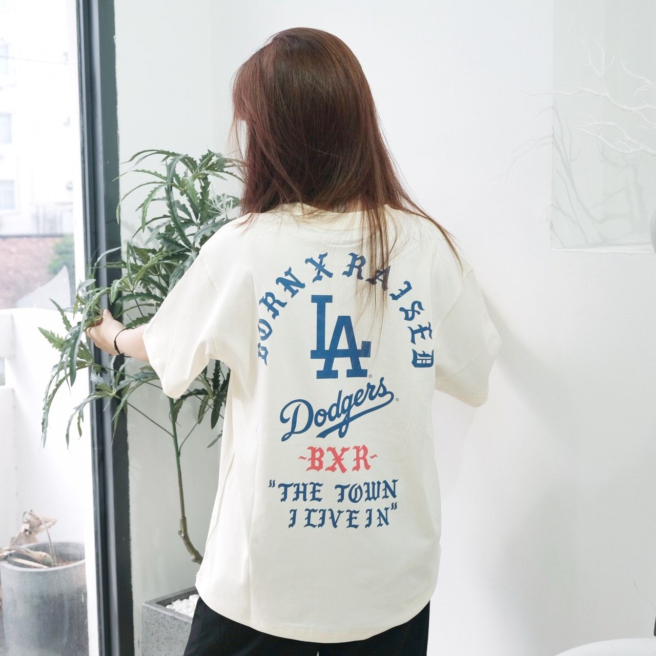  Áo Thun New Era La BXR Kem I 13003263 Hàng Chính Hãng 