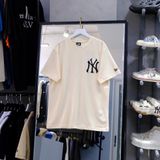  SALE - Áo Thun New Era Hình Thoi Màu Kem I 122046145 Hàng Chính Hãng 