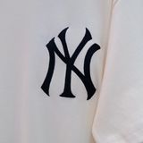  SALE - Áo Thun New Era Hình Thoi Màu Kem I 122046145 Hàng Chính Hãng 