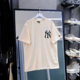  SALE - Áo Thun New Era Hình Thoi Màu Kem I 122046145 Hàng Chính Hãng 