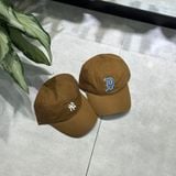  Mũ Nón MLB Màu Nâu SS24 Chính Hãng 