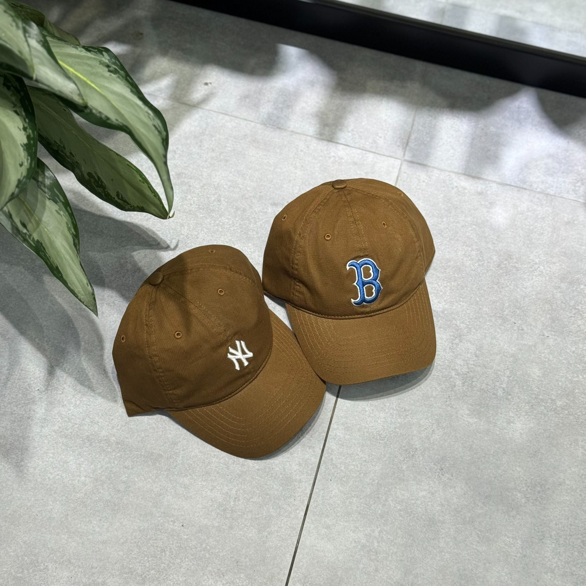  Mũ Nón MLB Màu Nâu SS24 Chính Hãng 