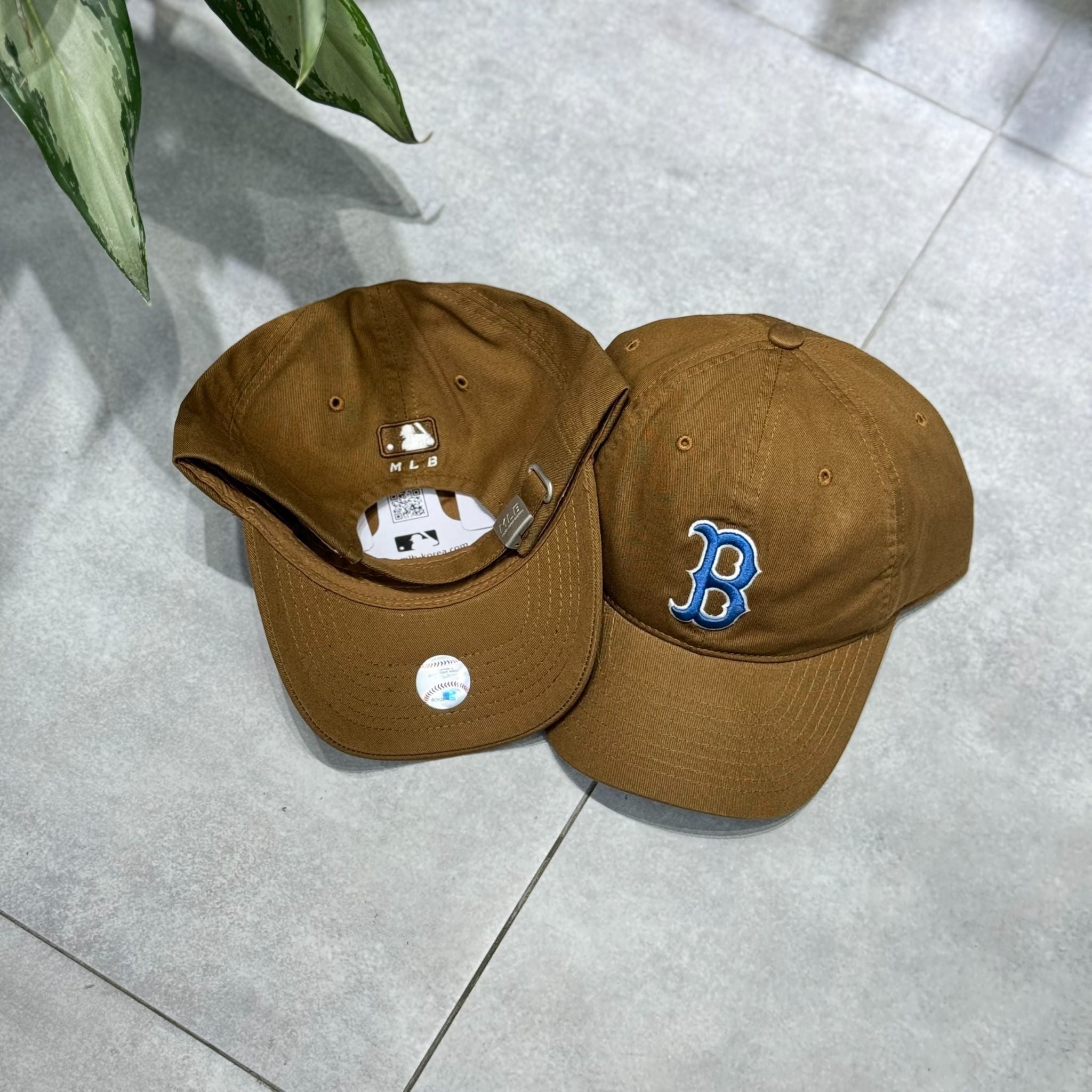  Mũ Nón MLB Màu Nâu SS24 Chính Hãng 