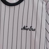  SALE - Áo Thun New Era Tím Sọc Đen I 60435413 Hàng Chính Hãng 